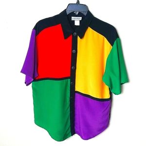 Vintage Colorblock Top